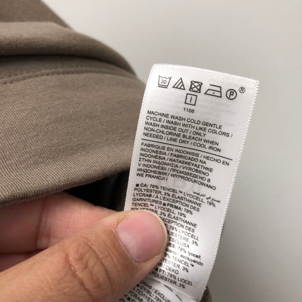 Athleta Coaster Luxe Relaunch Sweatshirt Womens Small Brown Pullover Tencel New - Picture 11 of 14